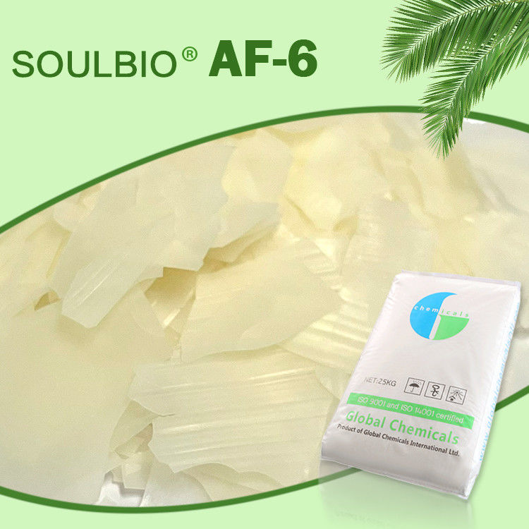 AEEA-freie Weichmacherflocken SOULBIO AF-6 mit ausgezeichnetem glatten, weichen, vollen und zarten Handgefühl für Stoffe