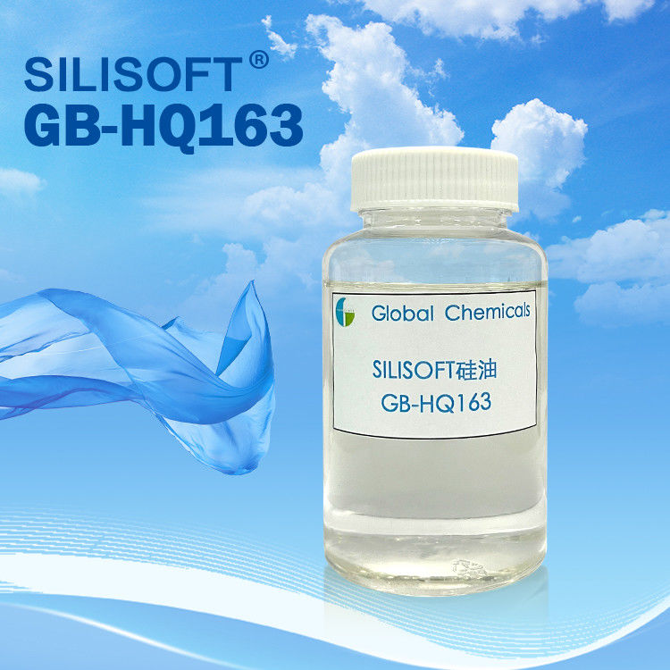Zartes und weiches hydrophiles Silikon SILISOFT GB-HQ163 für Nylon, Spandex, Polyester und chemische Fasergewebe
