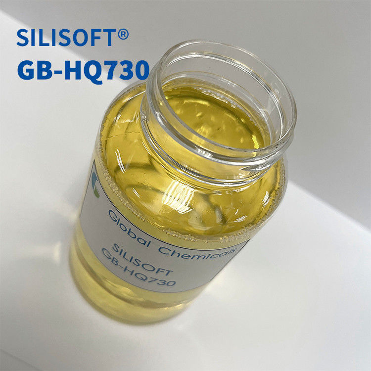 Seidensilikon SILISOFT GB-HQ730 zur glatten und weichen Veredelung von Naturfasern, synthetischen Fasern und deren Mischungen