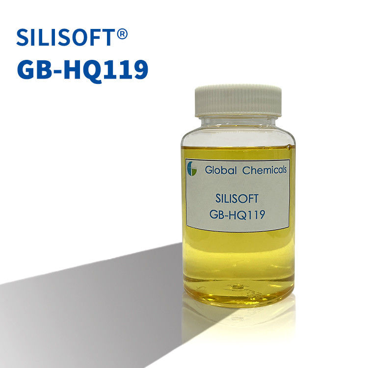 Hochkonzentriertes hydrophiles Silikon SILISOFT GB-HQ119 für die Veredelung von Baumwoll- und T/C-Druckgeweben
