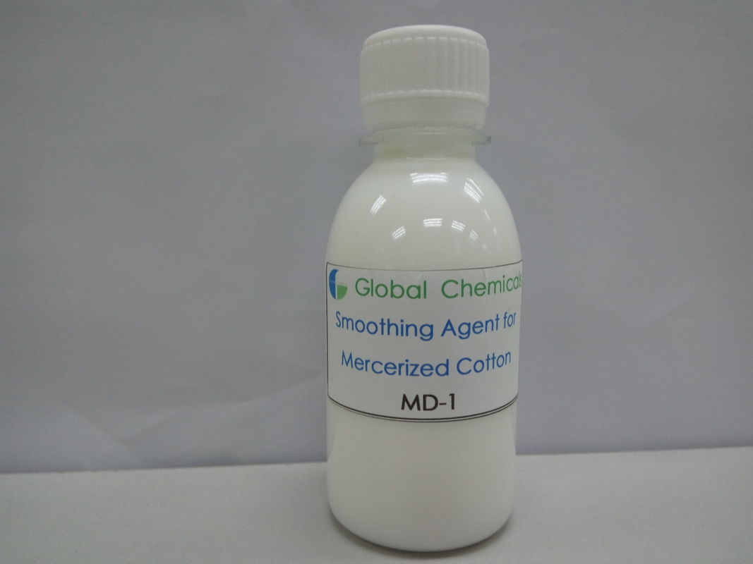 Niedriges gelbes Formaldehyd-freies Haftmittel für weißes oder hellfarbiges Gewebe-Silikon-glättendes Mittel MD-1