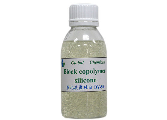 Niedriggelbendes, gute Hydrophilität Silicone Block Copolymer DY-80 für Pullover