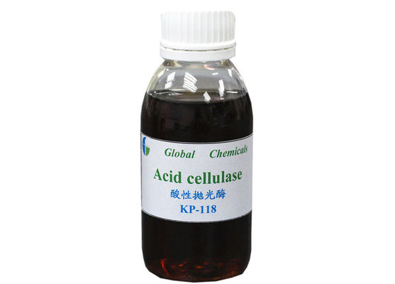 Biopolishing-Säure-Cellulose-Enzym KP - 118 hohe Effizienz für Denimgewebe Waschen