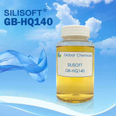 Niedriges gelb färbendes hydrophiles Silikon-Weichmachungsmittel für Baumwollgewebe SILISOFT GB-HQ140