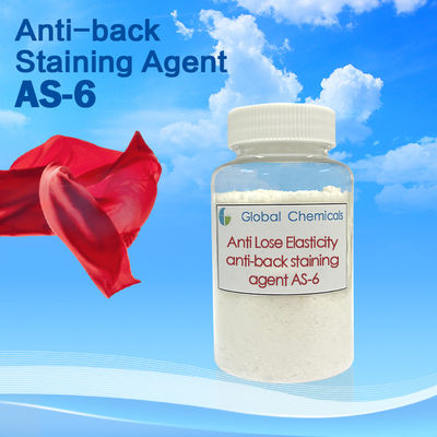 Antielastizitäts-Verlust und hinteres Antifärbmittel AS-6 für Spandex-Gewebe