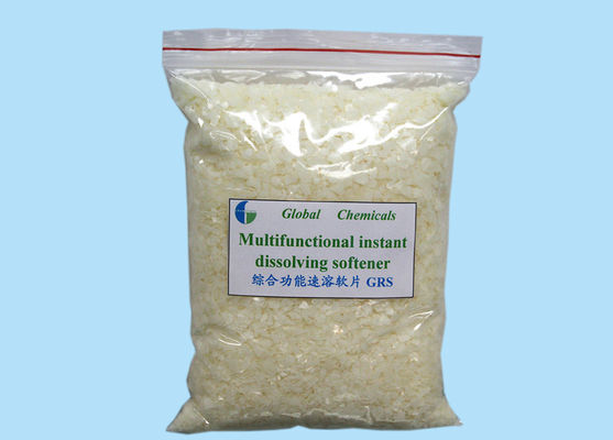 Textilveredelung Hilfsmittel Kationische Weichmacherflocken Soulbio GRS Kaltwasserlöslich