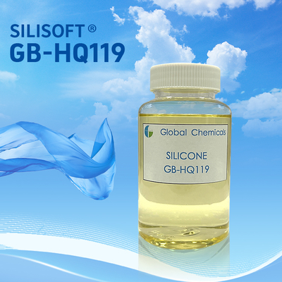 Hochkonzentriertes hydrophiles Silikon SILISOFT GB-HQ119 für die Veredelung von Baumwoll- und T/C-Druckgeweben