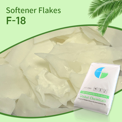 Nichtionische/schwach kationische Weichmacherflocken SOULBIO F-18 haben gute Hydrophilie- und Antistatikeigenschaften für Baumwolle und T/C, geringe Vergilbung
