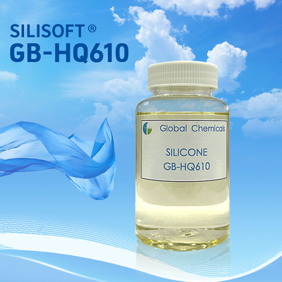 Block glatter und weicher Silikon SILISOFT GB-HQ610 verwendet für Baumwollstrick, Baumwollgewebe und ihre gemischten Stoffe, auch für Lycra Stoffe, mit hervorragender Glatzheit und weichen Wirkung