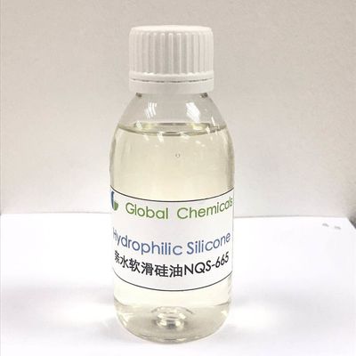 Hydrophiler und glättender Silicone-Block-Copolymer NQS-665 für Baumwolle und Handtuchgewebe