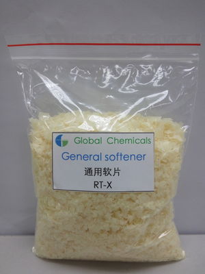 Helle Gelb Färbung Haus Weichmacher Kationische Weichmacher Flakes RT-X Heißwasser löslich