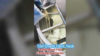 Silikonweichmacher für kühle, glatte Stoffe