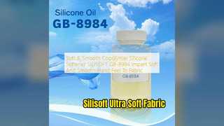 Silisoft GB8984 Silikonweichmacher für weiche, glatte Stoffe